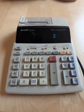 🧨Sharp EL-1801P Electronic Calculator